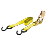 1" x 10' 900 lb Ratcheting Tie Downs 4-Pack